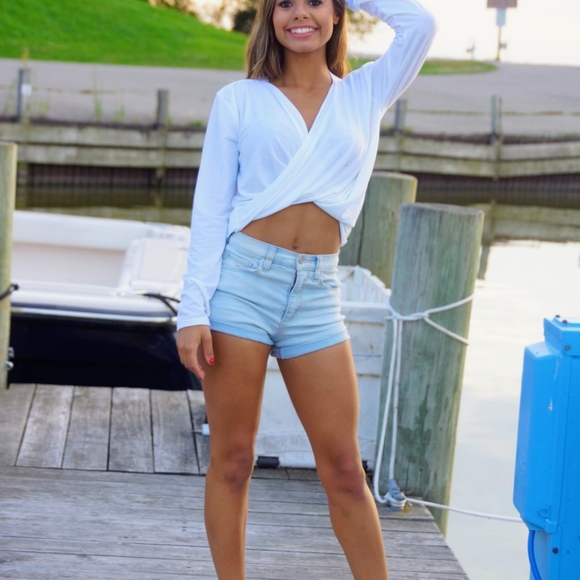 🆕🍒Fashion Summer Crop Top White - Picture 3 of 6